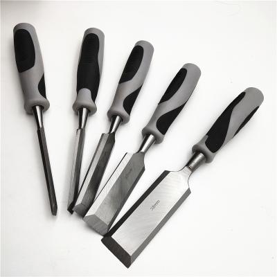 China Woodworking SEABO CRV Blade Wood Chisel With TPR Handle for sale