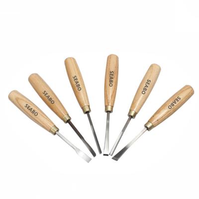 China 5pcs Small Woodworking Hand Chisel Tool Kit for Wood Carving for sale