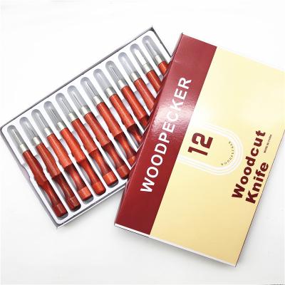 China Woodworking Carbon Steel Blade Chisel Hand Carving Wood Carving Tool for sale