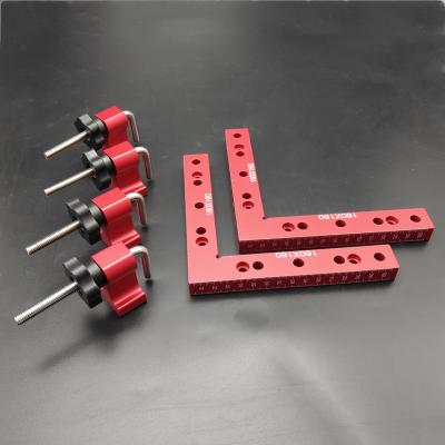 China Fit For Woodworking SEABO 90 Degree Right Angle Clamps Setting Squares Carpenter Tool For Household Flame for sale