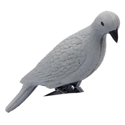 China Outdoor 3D Pigeon Hunting Decoy Hunting Realistic Foam EVA Gray Pigeon Decoy for sale