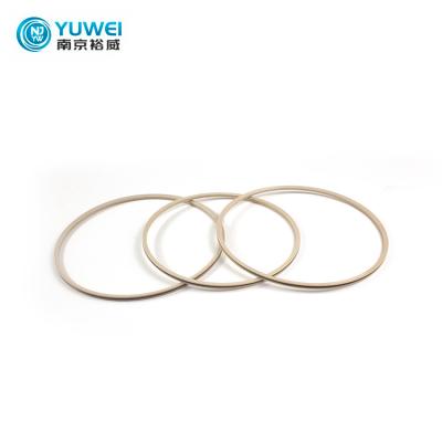 China Customized Peek Polyether Ether Ketone Sealing Ring Peek Air Compressor Sealing Ring Peek Guide Ring Processing Custom Size for sale