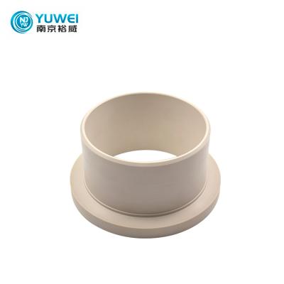 China Hotels Peek Shaft Sleeve Polyetheretherketone Shaft Sleeve Machining Parts Engineering Plastic Shaft Sleeve for sale