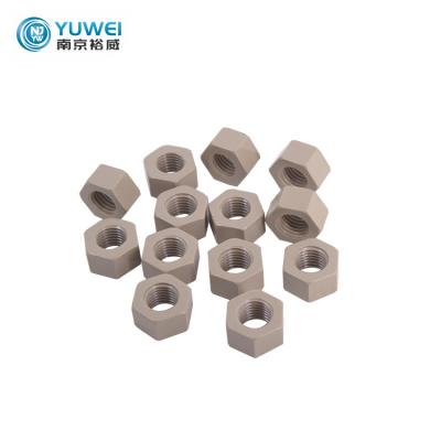 China Heavy Industry High Quality Custom Special Plastic Fasteners PEEK Nuts for sale