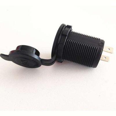 China Residential / Multipurpose Waterproof Adapter Socket 12V 24V Bus Outlet Power Cigarette Socket for sale