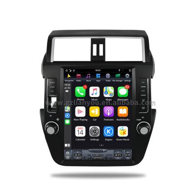 China 12.1 inch Android Screen Vertical GPS Navigation System for Toyota Prado 2014-2017 with Car DVD Player for sale