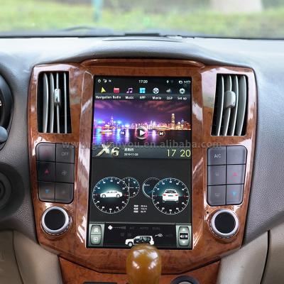 China Vertical GPS 11.8inch Screen Android 9.0 Car DVD Player For Lexus RX RX300 RX350RX330 Gps Navigation 2004-2007 WIFI Built in carplay for sale