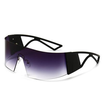 China New European and American sports sunglasses outdoor sports mounting frameless one-piece tile sunglasses for sale