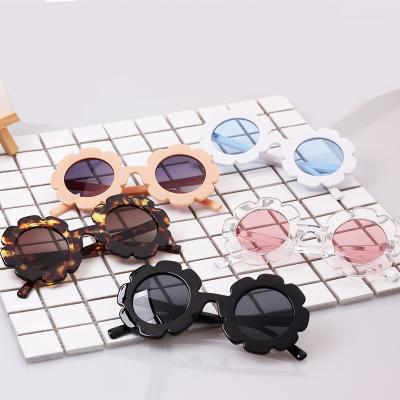 China Fashion Sun Glasses Flower Sun Glasses Kids Sunglasses UV400 Oculos De Sol Eyewear Accessories Sun Glasses Baby Kids for sale