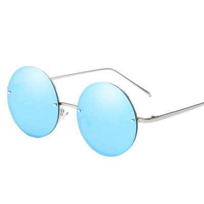 China Fashion Sunglasses Vintage Round Men Retro Round Mental Frame Driving Sun Glass Polarized Factory Wholesale Shades for sale