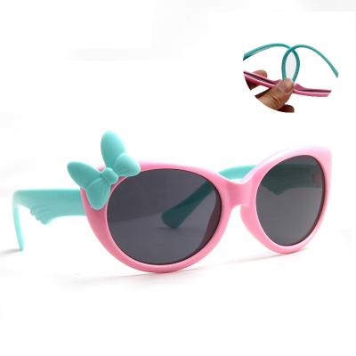 China Fashion Sunglasses Children Polarized Baby Kids TR90 Sunglasses UV400 Frame Cute Cool Sun Glasses Boy Girls 888 for sale