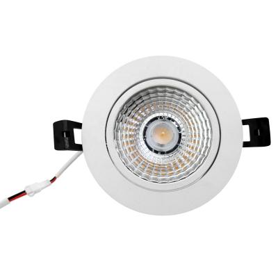 China Modern Energy Saving Led Retrofit Downlight 6 Inch Recessed Light Lighting And Circuits Design Metal+ Modern Plastic Round Shape 9w for sale