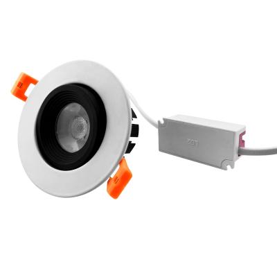 China Modern 5w COB Led Downlight Retrofit Light Recessed Ceiling Etl 3000k/4000k/5500k With Junction Box For South America for sale