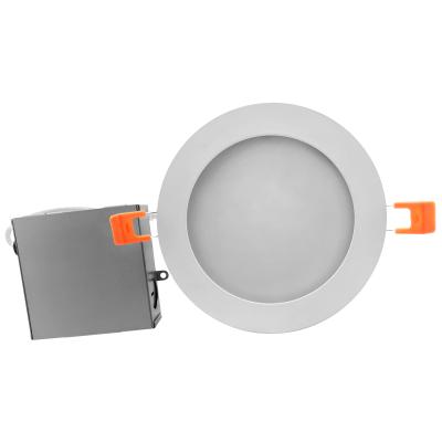 China Modern Wholesalers Recessed 12w Round Ultra Thin Led Panel Light for sale