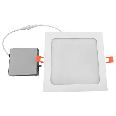 China Modern Best Price Recessed Multicolor Led Panel Light 8 Slim Square Inch 18w for sale