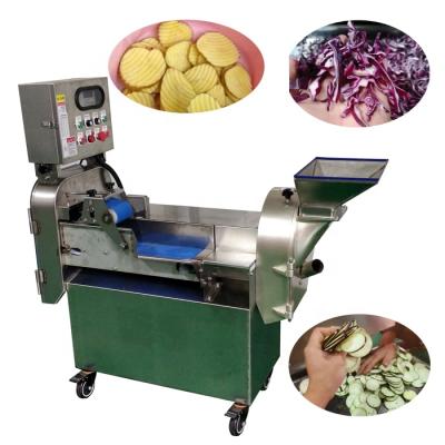 China Speed ​​could be adjust 2020 factory price auto carrort/onion/potato/cabbage cutting machine/vegetable slice machine for sale