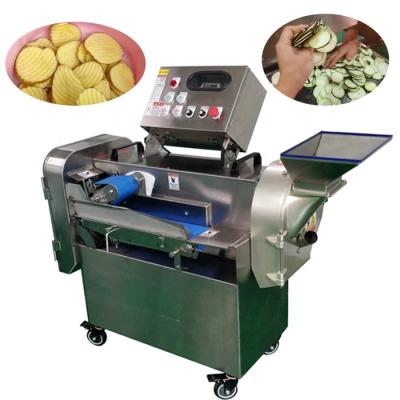 China Speed ​​Could Be Adjust 110v / 220v Automatic Carrot Cutting Machine / Potato / Radish Cutter Machine In USA Restaurant for sale