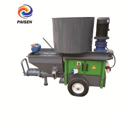 China Spray cement and mortar single phase 220v/diesel engine building sand cement mortar pump/wall plaster spray machine for sale