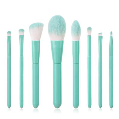 China Skin-Friendly Your Own Cute Logo 8 Pcs Make Up Brushes Super Soft Hair Makeup Brush for sale