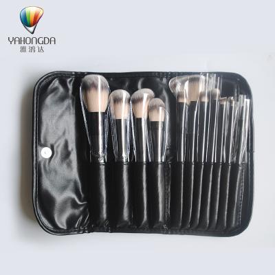 China Angular Blush Fashion Modeling Top Quality Personal Care Cosmetic Brushes Tool Branded Makeup Brush Kit for sale