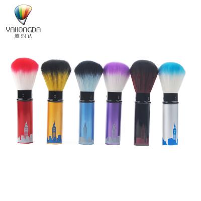 China Retractable Logo Cosmetic Brush 2019 Fashion Cosmetic Brushes Soft Manufacturer Travel Custom Beauty Brush for sale