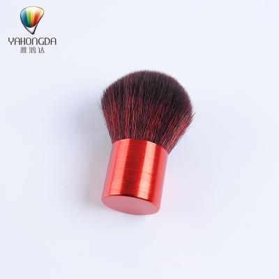 China 2022 Trending Plain Flat Brush Product Private Label Foundation Short Kabuki Cosmetic Brush for sale