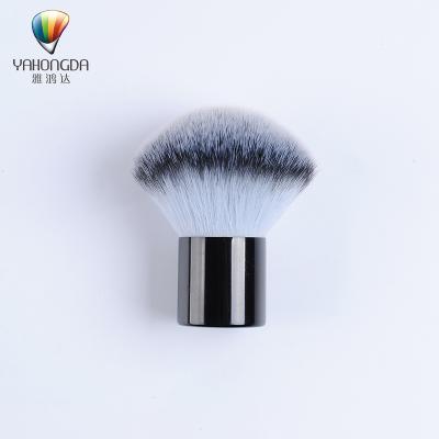 China Popular Portable Goat Hair Base Contour Powder Smudge Brush Retractable Face Shaving Brush for sale