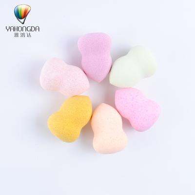 China Makeup Facial Foundation Wholesale Customized Cosmetic Soft Beauty Mini Gourd Sponge Powder Puff Makeup Tools for sale