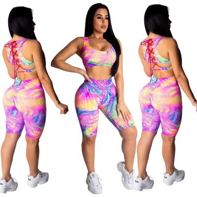 China Antibacterial NEW CY1106 2019 yoga suit workout clothes sexy fancy sportswear women yoga for sale