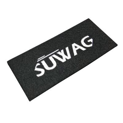 China Fashion Damask Washable Custom Garment Woven Labels For Apparel Manufacturer Neck Label for sale