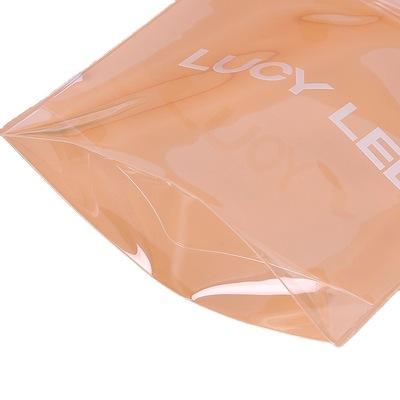 China Eco Friendly Disposable Hot Selling Resealable Zipper Clothes Packaging Frosted Plastic Ziplock Bag Te koop