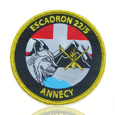 China Cheap Luxury 3D Alphabet Clothing Patches Iron Embroidery Patches Military for sale