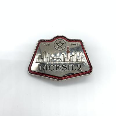 China Accept Customization Custom Advanced 3D Zinc Alloy Die Casting Die Cast Enamel Metal Belt Buckles Te koop