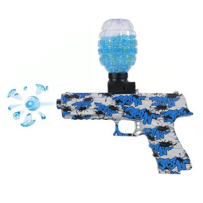 China Safety 607B Gel Launches Rechargeable Water Gel Splater Ball Gun Electric Splatrball Gun with Gel Beads for sale