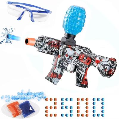 China Electric Safety M416 Splatter Gun With Water Beads Toy Guns For Kids Splat Ball Orbeezs Orby Orbies Gun Gel Ball for sale