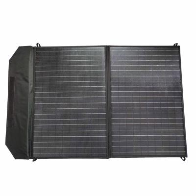 China 36V 100W 100 Watt Portable Collapsible Type-C Camping Solar Panel Usb dc Folding Solar Panel Kit For Charger In Power Station for sale