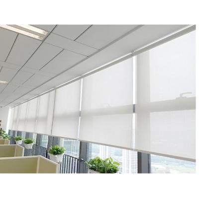 China Factory Price 1% 3% 5% Franchise Modern Flame Retardant Roll Blinds Waterproof Flame Retardant Sunscreen Fabric Sun Shades for sale