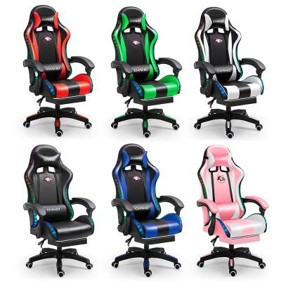 China Convertible High Quality Swivel PC Computer Desk Racing Gaming Chair for sale