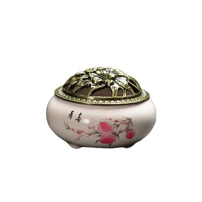 China Nordic Candle Diffuser Iron Tealight Holder Essential Oil Burner Aromatherapy Wax Tealight Burner for sale