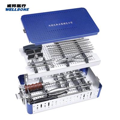 China Broken Orthopedic Surgery Screw Removal Instrument Set For Nail Removal Intramedullary Surgical Orthopedic Instruments Stainless Steel for sale