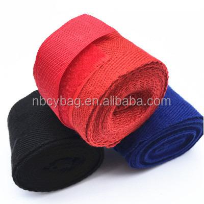 China Eco-friendly Ningbo Chiyuan Cotton Sports Strap Muttahida Majlis-e-Amal Hand Gloves Boxing Bandage Sanda Muay Thai Taekwondo for sale