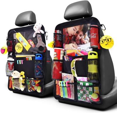 China Simple Color Without Hanging Pattern Car Organizer New Arrivals Car Backseat Organizer Backseat Storage For Children for sale