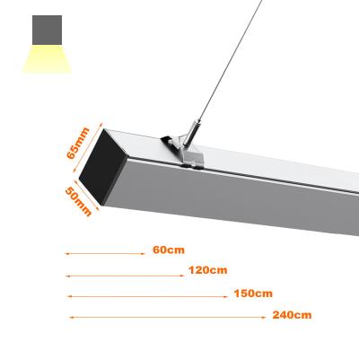 China Office desk led linear lighting suspended linear pandent led linear recessed surface mounted linear lighting for sale