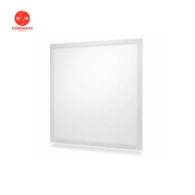 China modern 36w 40w 48w 54w 595x595mm square flicker free 600x600 0-10v or dimmable DALI flat led panel light for sale