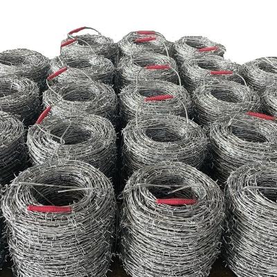 China PVC Barbed Wire Stainless Steel Protective Barbed Wire for sale