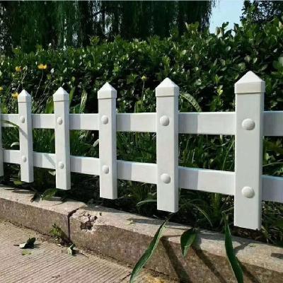 China Easily Assembled Cheap Park Community White PVC Plastic Fence for sale