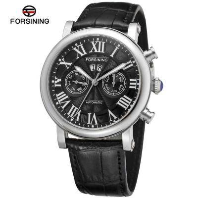 China Forsining Brand Luxury Men's Fashion Waterproof Mechanical Automatic Tourbillon Watch for sale