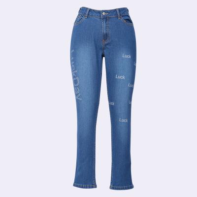 China Wholesale Latest Style Breathable Skinny Jeans Woman Seasonal Fashion Low Waist Jeans for sale