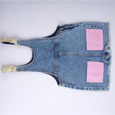 China China Manufacture Cotton Sustainable Professional Comfortable Little Girls Jeans Female Kids Jeans for sale