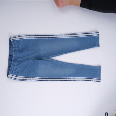 China Factory price viable jeans material pants for girls toddler girl jeans material for sale